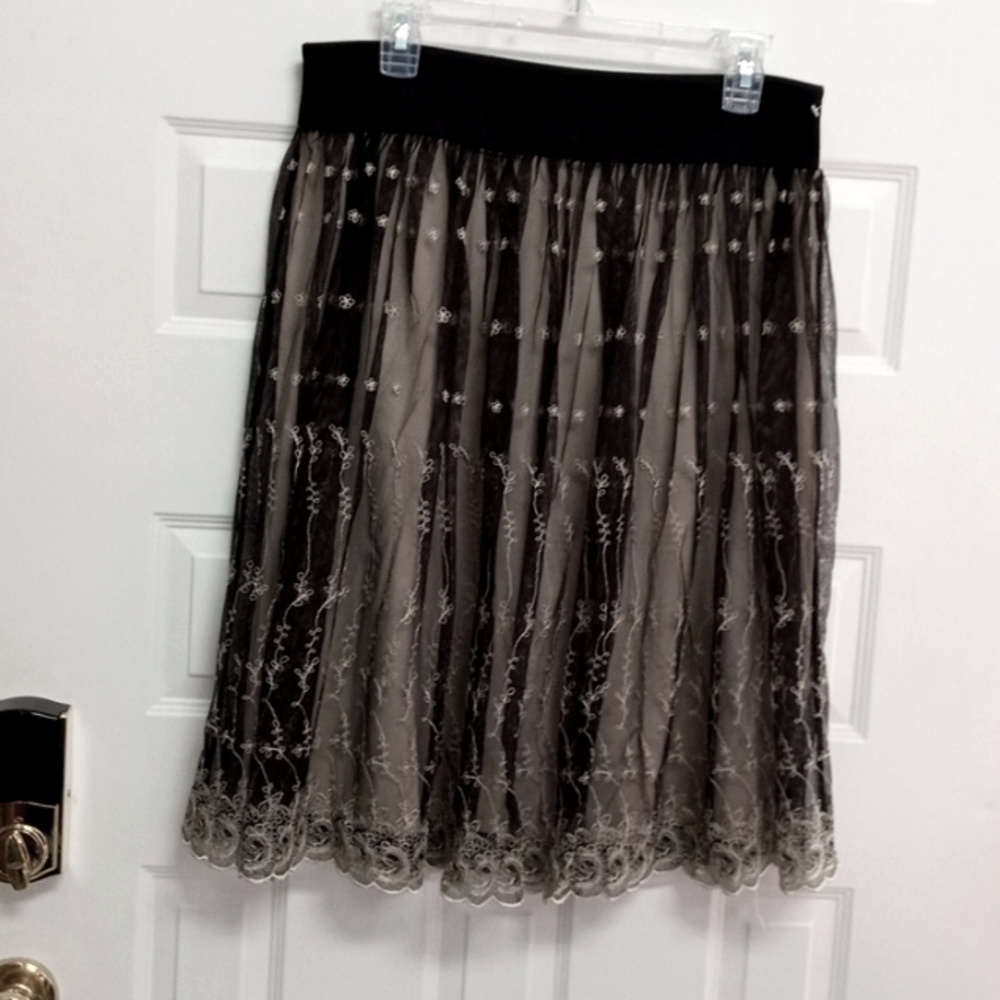 New New York & Company mesh party skirt medium or large